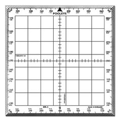 Pooleys PP-1 protractor